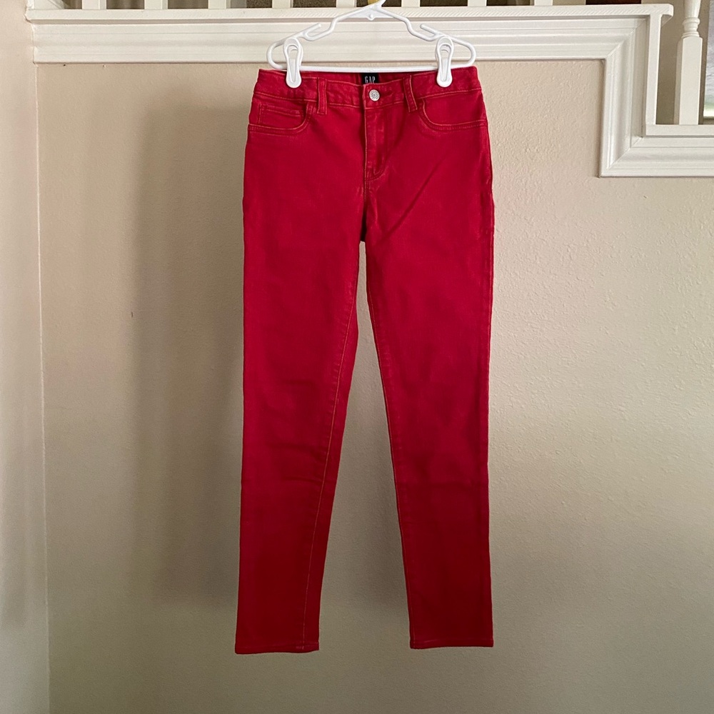 Girls Gap Kids Red Jeans